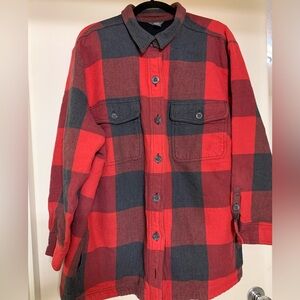 Eddie Bauer Campfire Bonding Flannel Jacket 3X